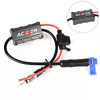 УСИЛИТЕЛЬ ACZON AC-HT01 автомобильный ФМ FM Car Antenna Aerial Splitter для автомагнитол Код/Артикул 13