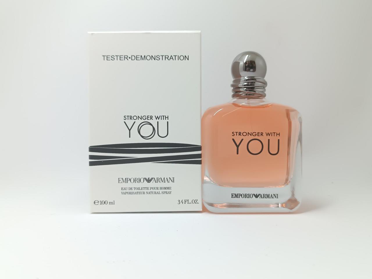 Тестер чоловічої туалетної води Giorgio Armani Emporio Armani Stronger With You (Армані странг виз Ю) 100ml