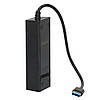 Розгалужувач на 4 порти / Перехідник USB 3.0, 220V / Хаб для ноутбука, фото 6