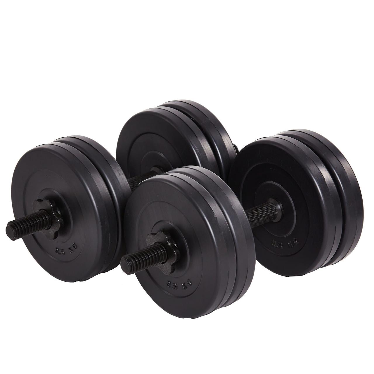 Гантелі HDS бітумні 2 x 10 кг