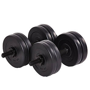 Гантелі HDS бітумні 2 x 10 кг, фото 1