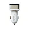 Адаптер в машину USB HC1 9001, Білий / Зарядка в прикурювач авто / Адаптер для телефону, фото 5