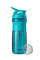 Бутылка шейкер спортивная универсальная для спортзала BlenderBottle 28oz/820ml Teal (Original) GL-55