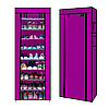 Тканинна шафа для зберігання взуття Shoe Cabinet 160х60х30 см, фото 3