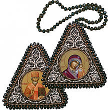 Набір для вишивання бісером іконки-оберега "В дорогу", ВХ1034, 8*8 см, Nova Sloboda