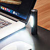 Ручний ліхтарик USB 2в1, ВL-519 XPE+COB / Тактичний міні ліхтар з боковою лампою / Ліхтарик акумуляторний, фото 7