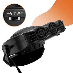 Тепловентилятор в машину EL-530-6, 150W / Обігрівач в авто / Портативний обігрівач салону