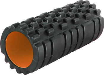 Ролик массажный спортивный тренировочный (роллер) Power System PS-4050 Fitness Black/Orange (33x15см.) GL-55 - фото 4 - id-p1938514198