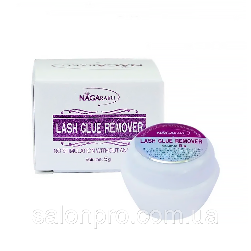 Nagaraku Lash Glue Remover — кремовий ремувер для вій, 5 г