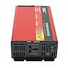 Інвертор напруги автомобільний 4000W AC/DC AR UKC 24 V / Перетворювач, фото 5