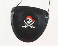 Наглазник пиратский 6х6 см.