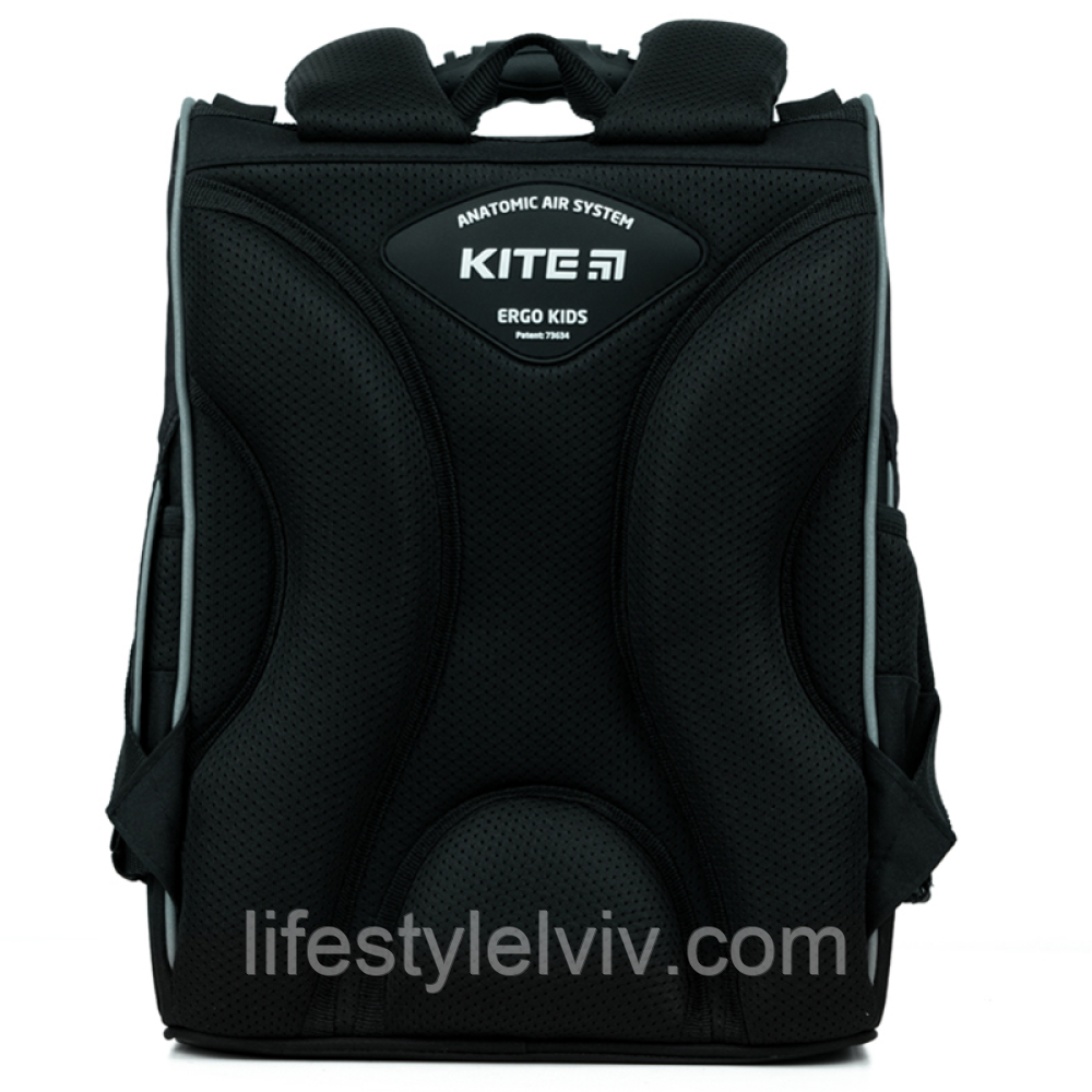 Рюкзак каркасный Kite Education K22-501S-7, 35х25х13см, 11,5л, Черный / Школьный портфель с LED подсветкой - фото 3 - id-p1938621817