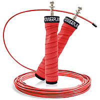 Скакалка тренировочная спортивная скоростная на подшипниках PowerPlay 4208 Fitness Jump Rope Красная (3m.)