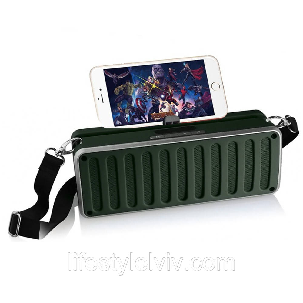 Бездротова Bluetooth колонка з гучним зв'язком і FM радіо SPS X11S LCD / Портативна колонка