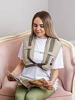 Ударний Вібромасажер для спини, плечей і шиї Cervical Massage Shawls