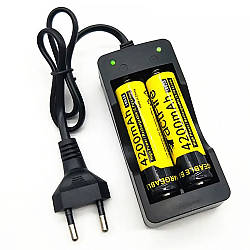 Зарядний пристрій для 2-х акумуляторів від мережі, MD-282A / Заряджання для акумуляторних батарей