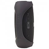 Портативна Bluetooth колонка LZ mini Boombox Чорна, бездротова блютуз акустика, міні Bluetooth колонка, фото 4