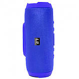 Мобільна Bluetooth колонка T&G Charge 3+ Синя, портативна акустична колонка з блютуз, колонка динамік, фото 6