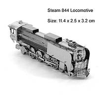 Металлический 3D-пазл Locomotive 844