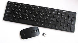 Клавіатура і миша Бездротовий комплект миша і клавіатура для ПК Бездротова клавіатура і радіо миша