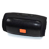 Портативна бездротова колонка Charge Mini Bluetooth портативна стерео E3 FM-MP3 Чорна, фото 3