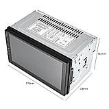 Автомагнітола 2Din Android Univesal Long Авто магнітола на андроїд 7 дюймів 4х ядерний процесор, фото 3