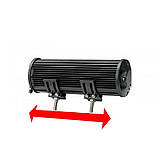 Автофара балка LightX 18 світлодіодів LED 5D-54W автомобільна SPOT фара з регулюванням нахилу Чорний, фото 9