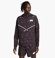 Urbanshop com ua Вітровка Nike Repel Uv D.Y.E. MenS Running Windrunner Jacket Black DQ4784-010 РОЗМІР