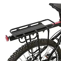 Усиленный багажник на велосипед (52,5х13,5х35,5 см) / Велосипедный багажник / Универсальный велобагажник