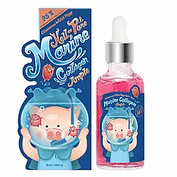 Сироватка для обличчя 50 мл, Elizavecca Witch Piggy Hell Pore Marine Collagen Ample, з морським колагеном