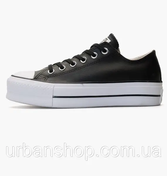 Converse leather black chuck taylor sale
