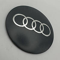 Наклейка для колпачков с логотипом AUDI audi ауди 60 мм гпафит