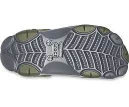 Crocs All-Terrain Clog Slate Grey / Multi — Сабо Крокс Ол-Террейн Сірі з Яскравими Вставками — Оригінал, фото 5
