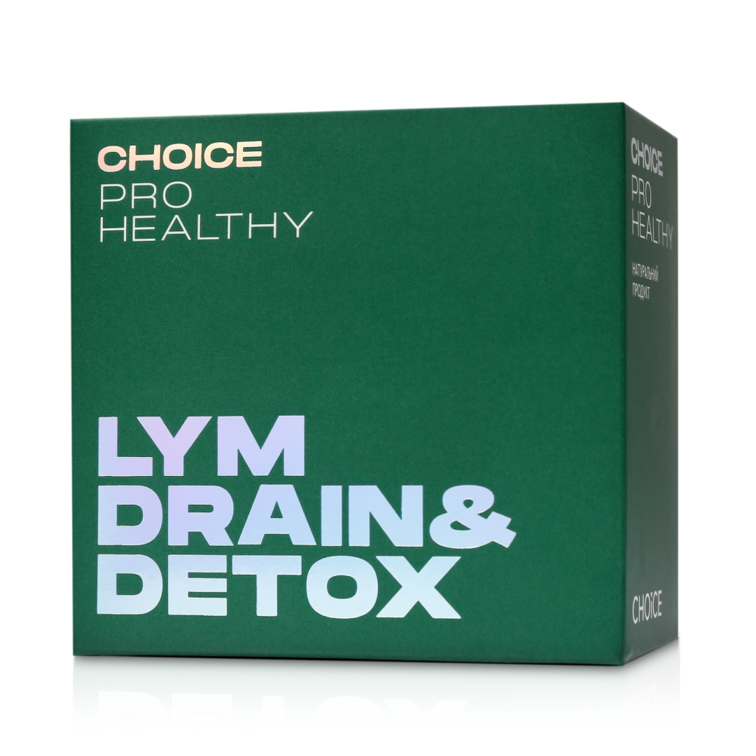 Choice LYM DRAIN&DETOX дренаж лімфатичної системи  лімдрейн чойс 90 капсул