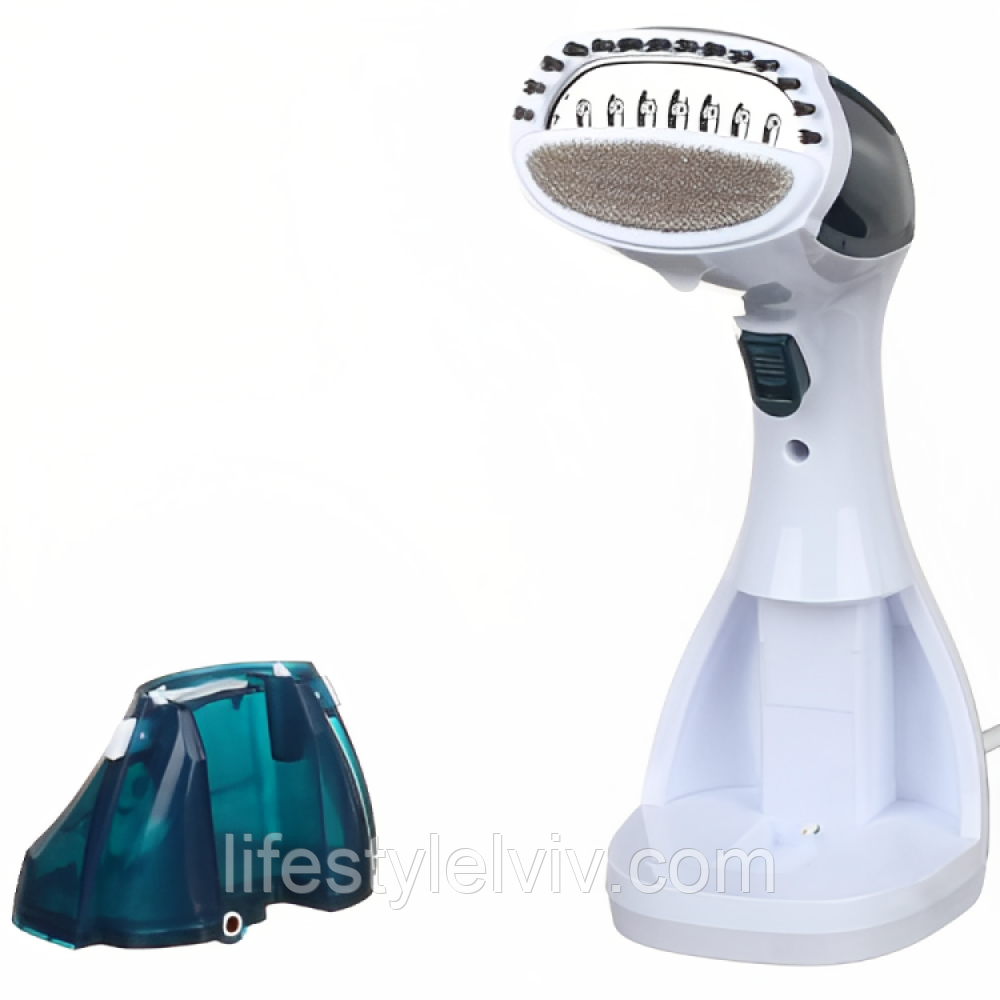 Ручний відпарювач Difei Handheld Garment Steamer DF-019A, Білий / Вертикальний відпарювач для одягу, фото 1