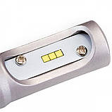 Автомобільні лампи світлодіодні LED 4000 lm ближнього, дальнього світла RIAS S1-H11 потужні лампи для фар, фото 4