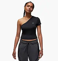 Urbanshop com ua Топ Air Jordan Sport WomenS Asymmetrical Short-Sleeve Top Black DV1267-010 РОЗМІРИ ЗАПИТУЙТЕ