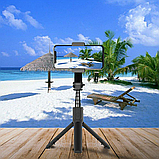 Стедікам для телефону Gimbal 40GS Селфи палиця зі стабілізатором Монопод-тринога з пультом Bluetooth, фото 6