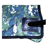 Крісло для кемпінгу Стілець туристичний розкладний Крісло для риболовлі і пікніка Хакі, фото 4