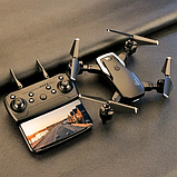 Квадрокоптер c WiFi камерою FPV 1080P PRO Drone 06YLS RC радіокерований дрон складаний компактний, фото 2