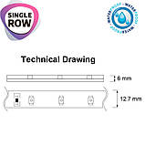 Вулична Led Стрічка SMD5050 Horoz "VOLGA" 220V IP65 синя, фото 3