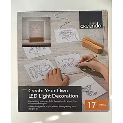 Лампа підсвічування Infinity Crelando Creative LED Night Light Decoration
