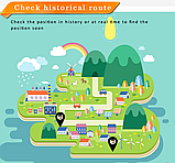 Дитячі смарт годинник з GPS і SIM картою BW-F2, камера, SOS, двосторонній виклик, ліхтарик, геозабор, IP66 Pink, фото 9