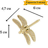 Меблева ручка для шафи, шухляди, комоду, ретро, декоративна, бабка, The Chestnut, фото 3