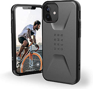 Оригінальний чохол UAG Civilian Silver для iPhone 12 Mini