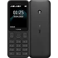 Кнопочный телефон Nokia 125 Black Dual Sim