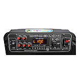 Портативна акустична система з мікрофоном AwCrowns CH1201-12"х1 Bluetooth з RGB 30W, стерео, фото 10