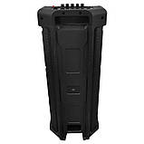 Портативна акустична система з мікрофоном RX-6238-6,5"x2 + tweeter Bluetooth колонка 30 W + Пульт, фото 7