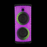 Портативна акустична система з мікрофоном RX-6238-6,5"x2 + tweeter Bluetooth колонка 30 W + Пульт, фото 9