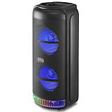 Портативна акустична система з караоке мікрофоном Winso RX-8228-8"x1 колонка з RGB-підсвіткою 30W, фото 6